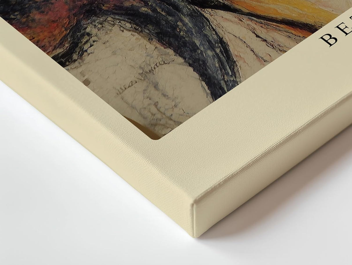 Paul Sinus Wandbild 120x80cm abstraktes Frauenportrait modern maskenstil Kunst Kunstdruck grosses Wandbild 120x80cm elegante Wanddekoration fuer Wohnzimmer Büro