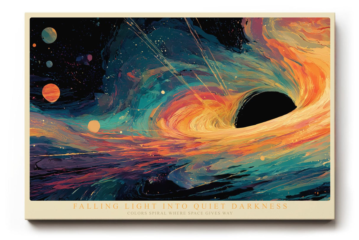Paul Sinus Wandbild 120x80cm Kosmische Spiralgalaxie abstrakte Space Art moderne Universum Kunst Wanddekoration