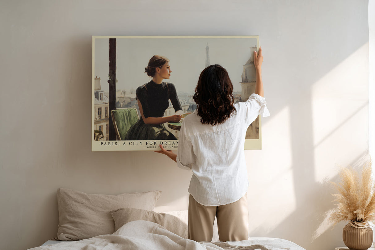 Paul Sinus Wandbild Paris A City for Dreamers – Romantische Pariser Eleganz in zeitloser Atmosphäre