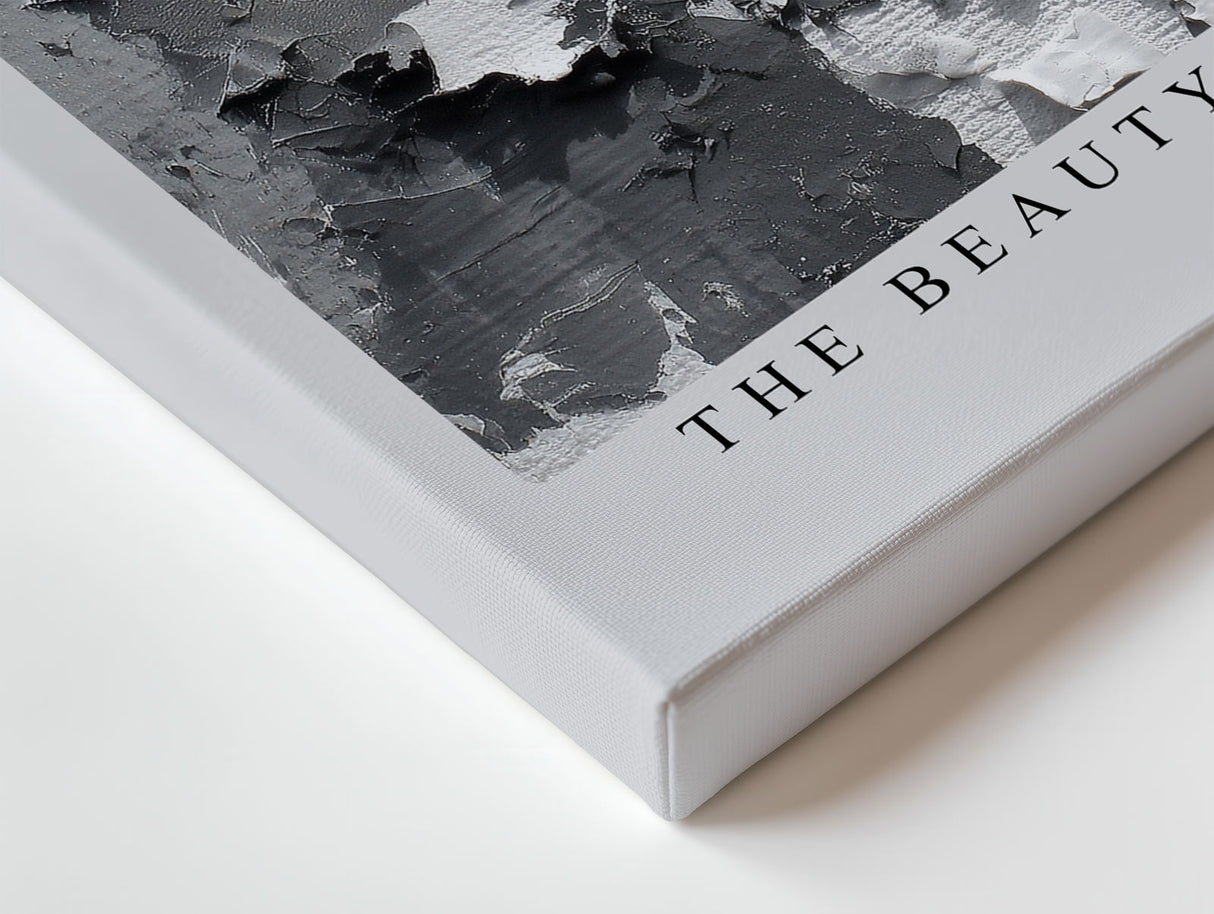 Paul Sinus Wandbild The Beauty of Decay Poetic Elegance in Time’s Texture