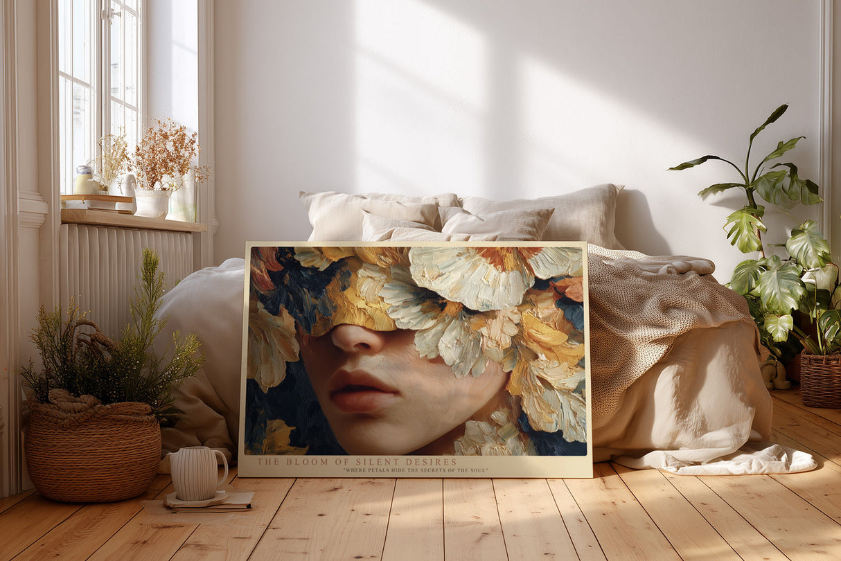 Paul Sinus Wandbild The Bloom of Silent Desires Secrets Beneath the Petals