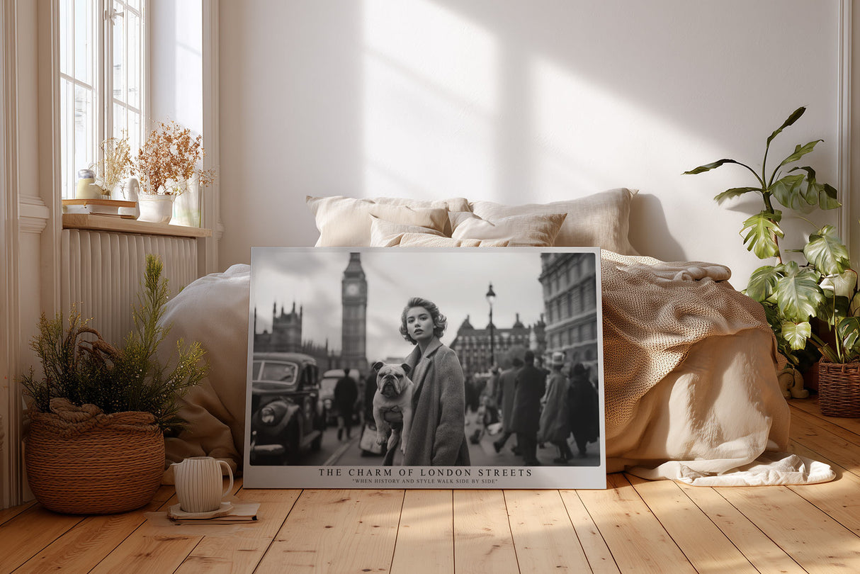 Paul Sinus Wandbild The Charm of London Streets – Stil und Geschichte im Herzen der Stadt