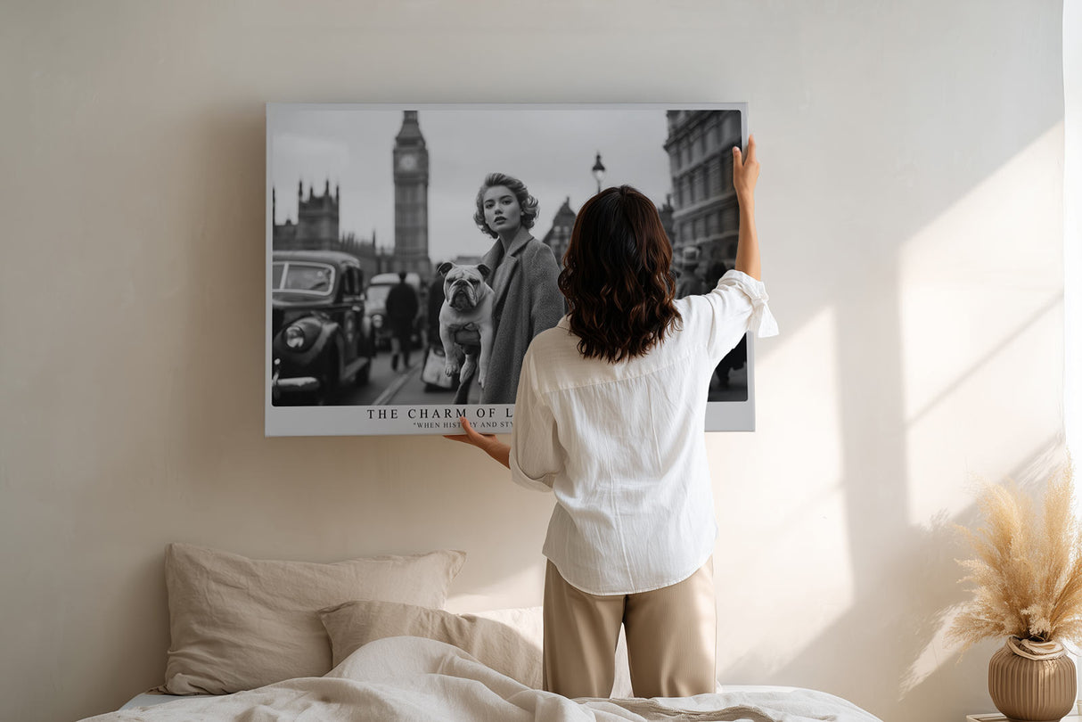 Paul Sinus Wandbild The Charm of London Streets – Stil und Geschichte im Herzen der Stadt
