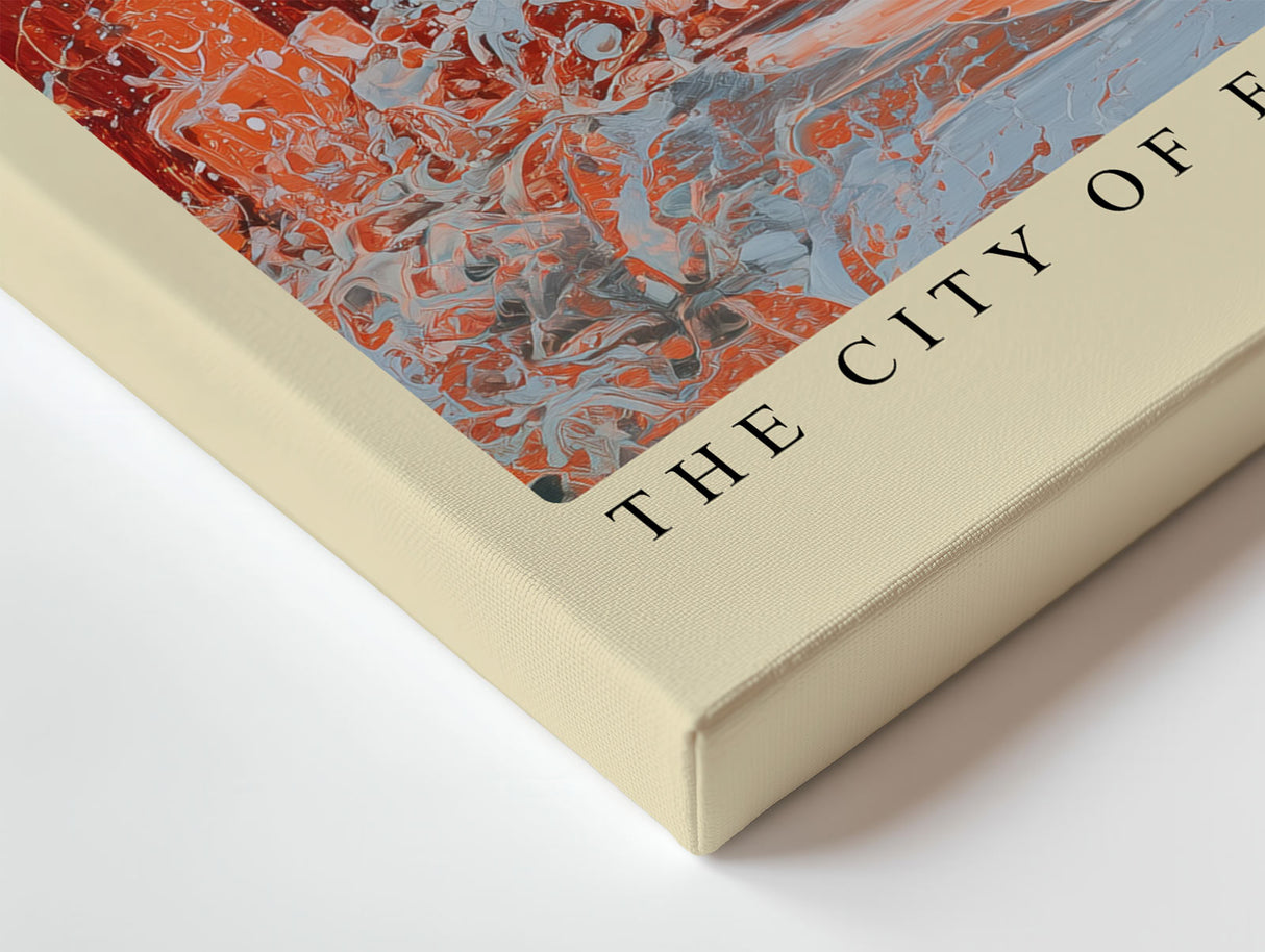 Paul Sinus Wandbild The City of Floating Worlds – Futuristische Traumlandschaft zwischen Schwerkraft und Fantasie
