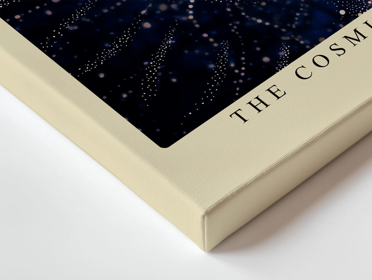 Paul Sinus Wandbild The Cosmic Bloom – Sternenblüte im ewigen Raum