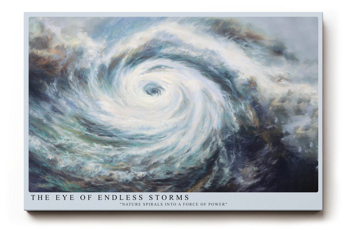 Paul Sinus Wandbild The Eye of Endless Storms Nature’s Power in Motion
