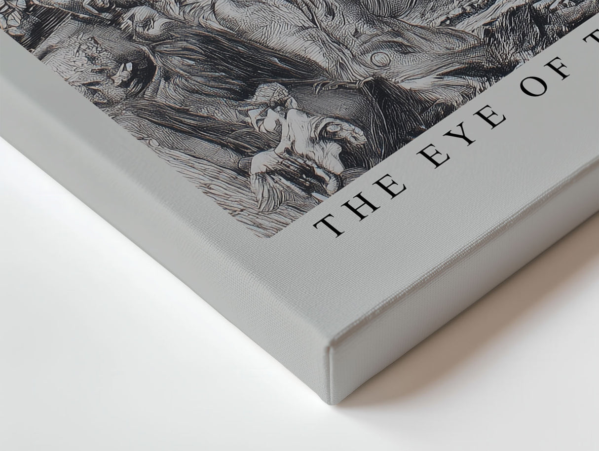 Paul Sinus Wandbild The Eye of the Ancient Tree Symbolic Wisdom in Roots and Time