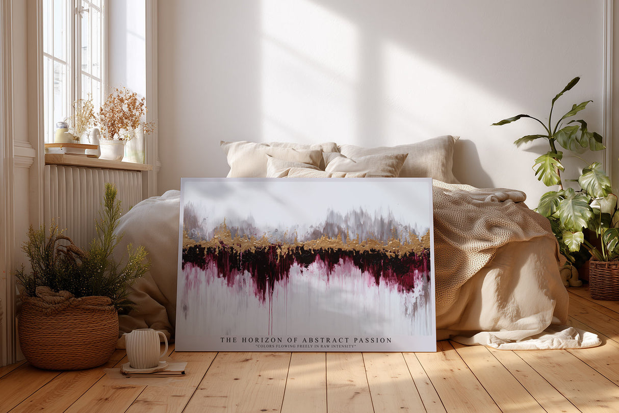 Paul Sinus Wandbild The Horizon of Abstract Passion – Farben zwischen Ausdruck und Energie