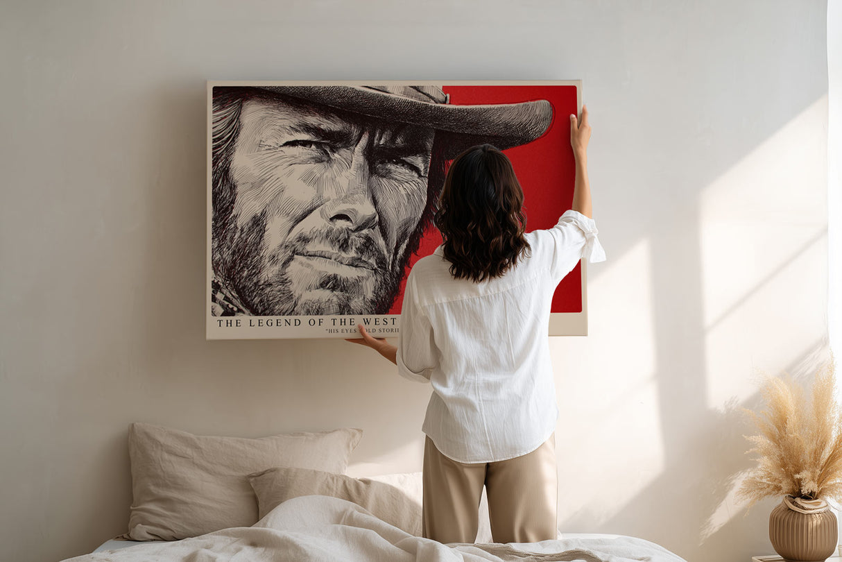 Paul Sinus Wandbild The Legend of the West Stories Etched in Shadows and Dust