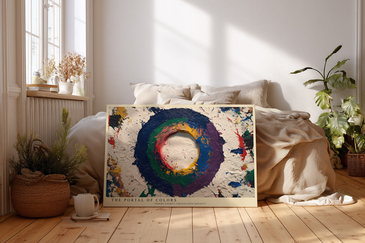 Paul Sinus Wandbild The Portal of Colors Energy and Infinity in Motion
