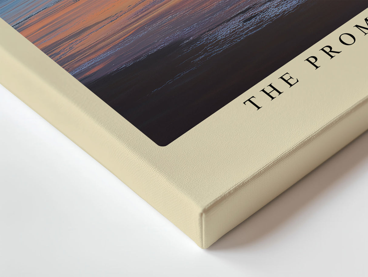 Paul Sinus Wandbild The Promise of Sunset – Malerischer Sonnenuntergang über dem Meer, Symbol für Frieden, Sehnsucht und die Schönheit des Augenblicks