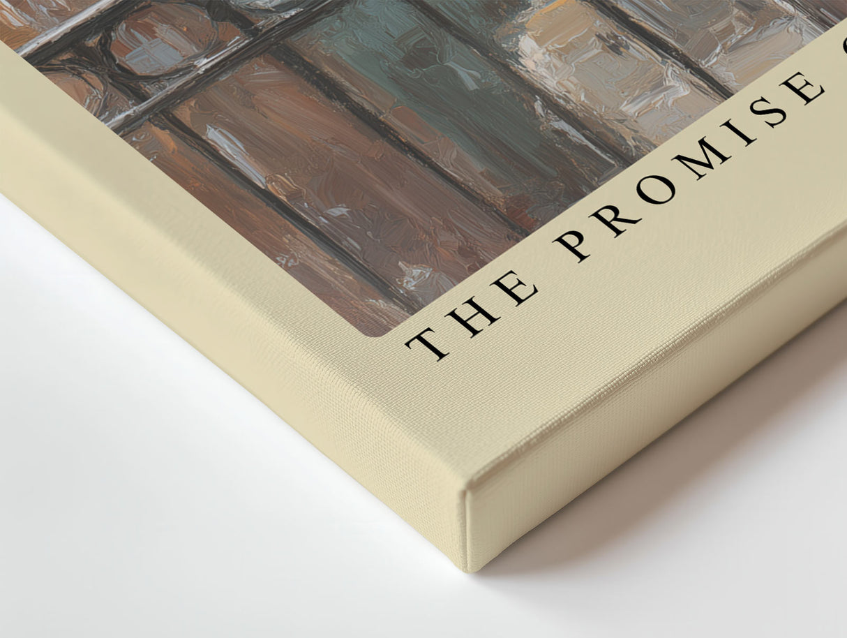 Paul Sinus Wandbild The Promise of Tomorrow – Blick über die Stadt der Träume