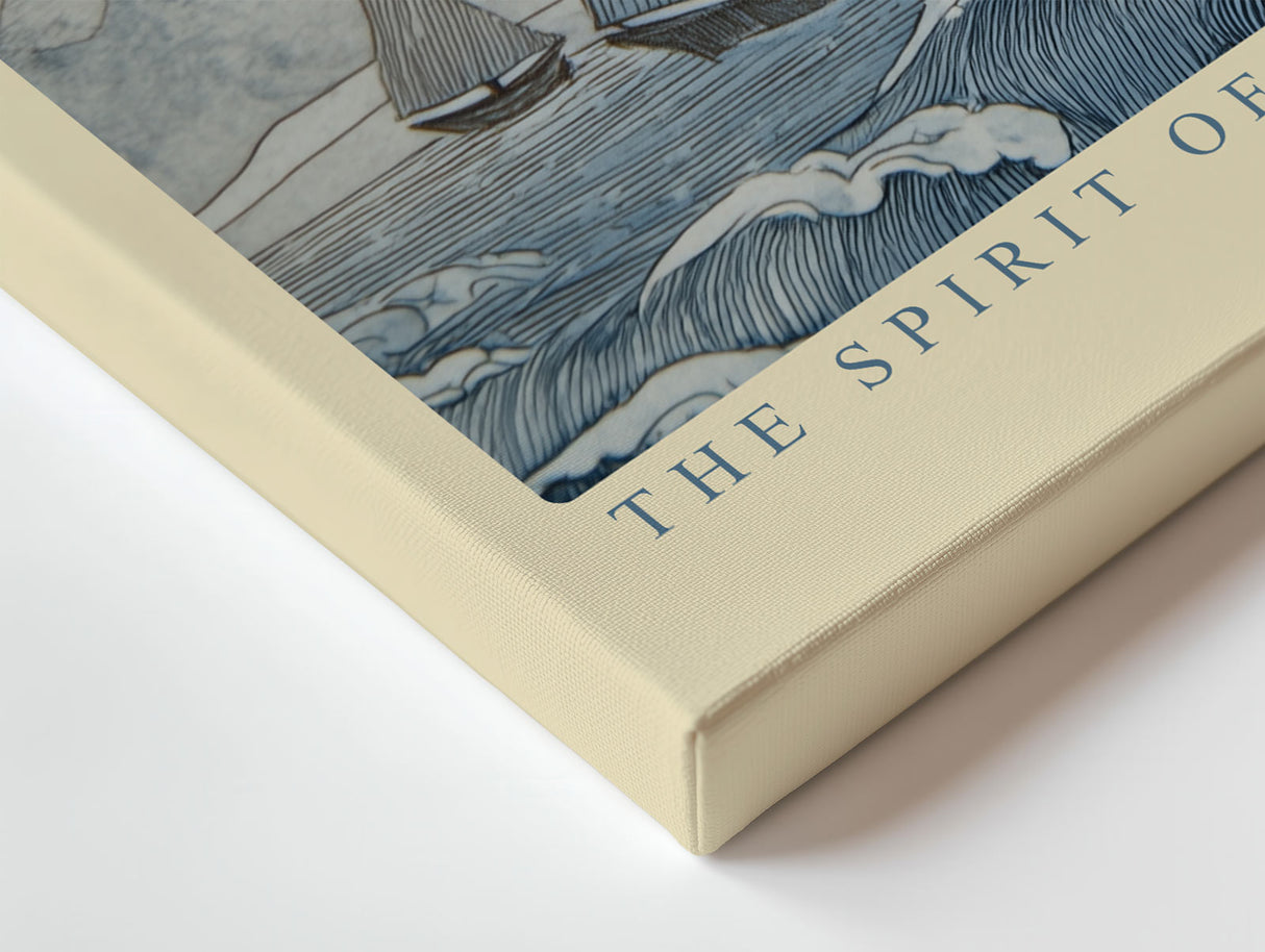 Paul Sinus Wandbild The Spirit of Endless Journeys Nautical Muse of Wind and Freedom