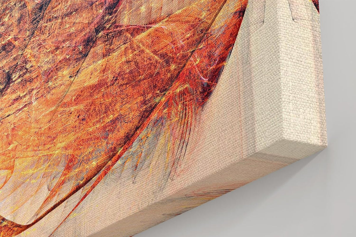 Sinus Art Wandbild 120x80cm Die dynamischen Linien und Flächen wirken wie fließende Energie in leuchtenden Farben