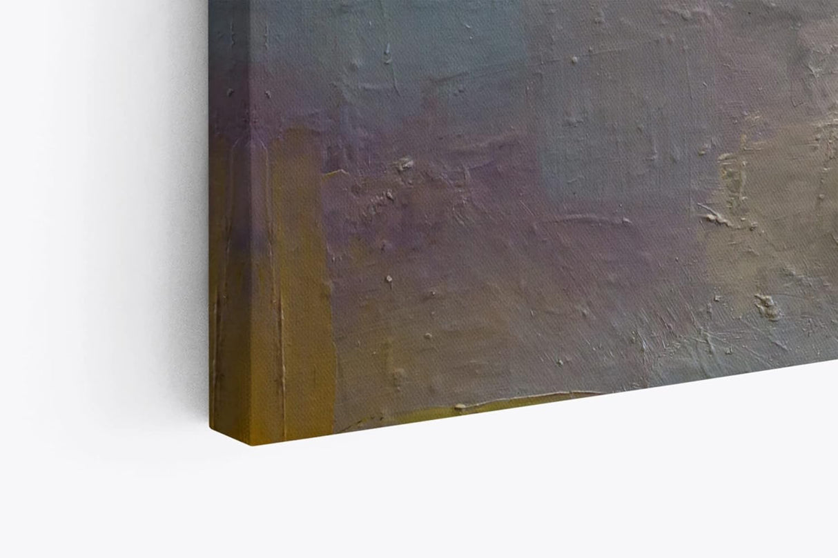 Paul Sinus Wandbild 120x80cm Abstrakte Farben Kunstvoll Struktur Modern Spachtel