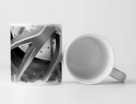 🚗 Tassen mit Autos in Aquarell – Fahrspaß für deine Kaffeepause