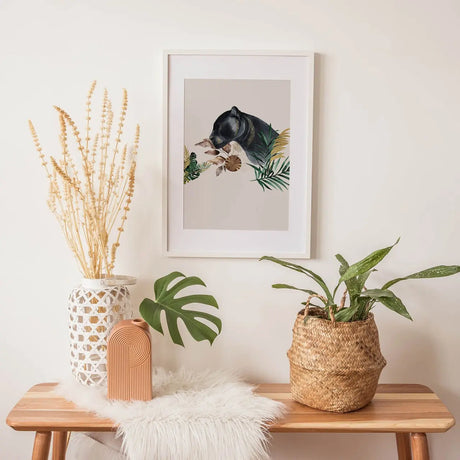 🐾 Animals Aquarell Wandbilder – Tierische Kunst mit Herz