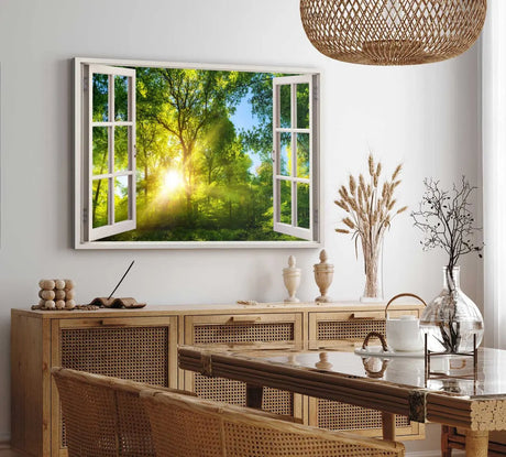 Fensterblickbilder – Wandbilder mit Aussicht, Natur & Weite | Sinus Art