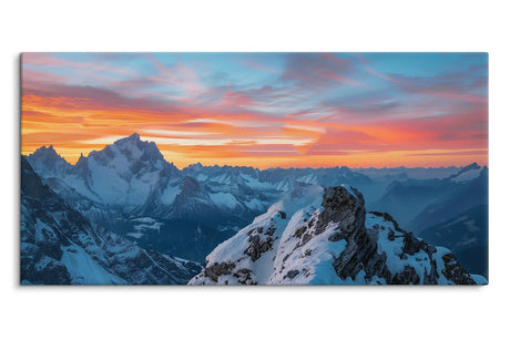 🏔️ Wandbilder Berge – Kraft, Stille & Weite für dein Zuhause