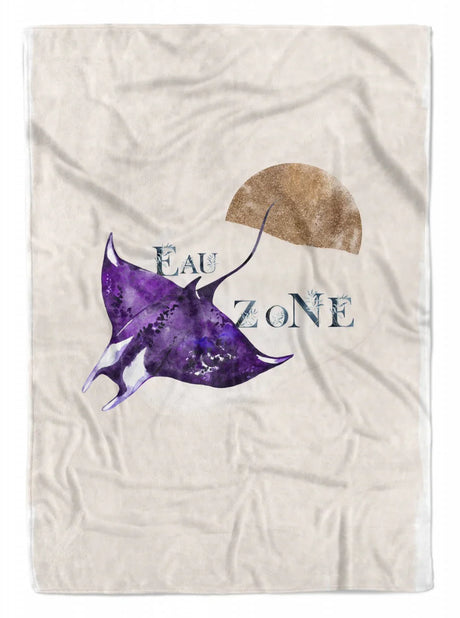 🌊 Design-Handtücher mit Kunst & Ozean-Motiven 🐋