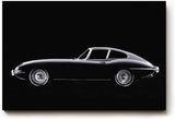 Sinus Art Wandbild 120x80cm Stilvolles Seitenprofil eines Oldtimers im Studio-Look – minimalistisch und ausdrucksstark gehalten