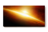 Sinus Art Wandbild 120x80cm Faszinierende Weltraumszenerie mit dynamischer Lichtwirkung und kosmischer Tiefe