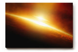 Sinus Art Wandbild 120x80cm Faszinierende Weltraumszenerie mit dynamischer Lichtwirkung und kosmischer Tiefe