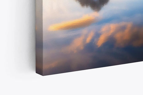 Paul Sinus Wandbild 120x80cm Bachalpsee Schweiz Alpensee See Landschaft Berggipfel
