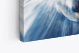 Paul Sinus Wandbild 120x80cm Meer Wellen Strand Himmel Natur Horizont Sonnenstrahl