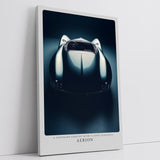Paul Sinus Leinwandbild 80x120cm Leinwandbild Aerion – Visionäres Automobil-Design mit klassischer Eleganz, futuristische Linien, exklusive Ästhetik