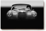 Sinus Art Wandbild 120x80cm Charismatischer Oldtimer in stilvoller Frontalansicht verleiht dem Raum Charakter und Dynamik