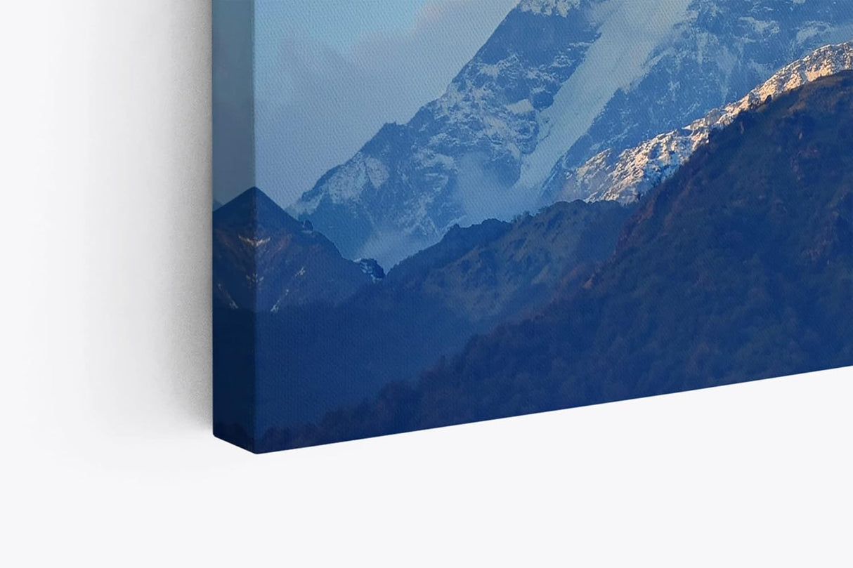 Paul Sinus Wandbild 120x80cm Machapucharé Berggipfel Himalaya Nepal Berg Schnee