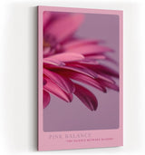 Paul Sinus Kunstdruck 40x60cm Pink Balance Makroaufnahme Blüte Blütenblätter Blume Rosa Detailfotografie