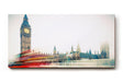 Sinus Art Wandbild 120x80cm Fotografisches London-Motiv mit Bewegungseffekt für urbanes Raumgefühl