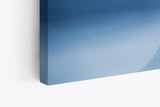 Paul Sinus Wandbild 120x80cm Blaue Berge Berglandschaft Nebel Bergkette Natur