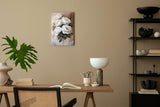 Paul Sinus 60x90cm Wandbild Rosenpracht in Beige – Eindrucksvolle Blütenvielfalt mit stilvoller Blume