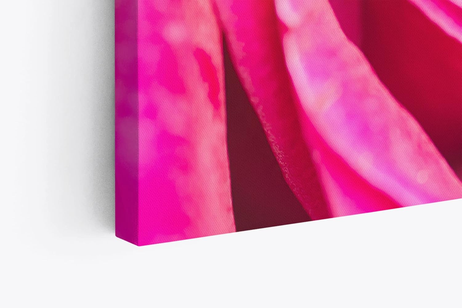 Paul Sinus Wandbild 120x80cm Rose Rosenblüte Rot Blume Blüte Kunstvoll Nahaufnahme