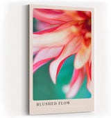 Paul Sinus Kunstdruck 40x60cm Blushed Flow mit weichen Blütenblättern in zarten Farbtönen