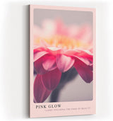 Paul Sinus Kunstdruck 40x60cm Pink Glow – Sanfte Blütenpracht in zartem Lichtspiel