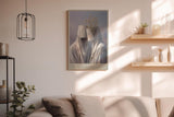 Paul Sinus Wandbild in 40x60cm The Silent Bloom – Surreale Darstellung zweier Figuren mit Blumenmotiv