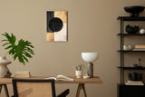 Paul Sinus 60x90cm Wandbild Strukturform Balance – Powerdesign und Fokuskunstwerk mit klarer Geometrie und Stil