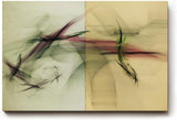 Sinus Art Wandbild 120x80cm Die gespannte Linienführung verbindet dynamische Bewegung mit geometrischer Balance
