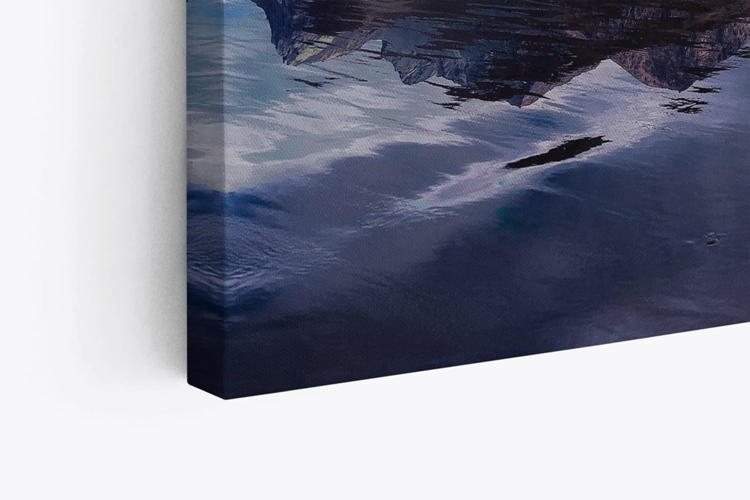 Paul Sinus Wandbild 120x80cm Klifatindur Island Berg schwarzer Strand isländische Landschaft