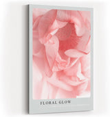 Paul Sinus Kunstdruck 40x60cm Floral Glow Lotusblüte Rosa Nahaufnahme Blume Aquarelloptik