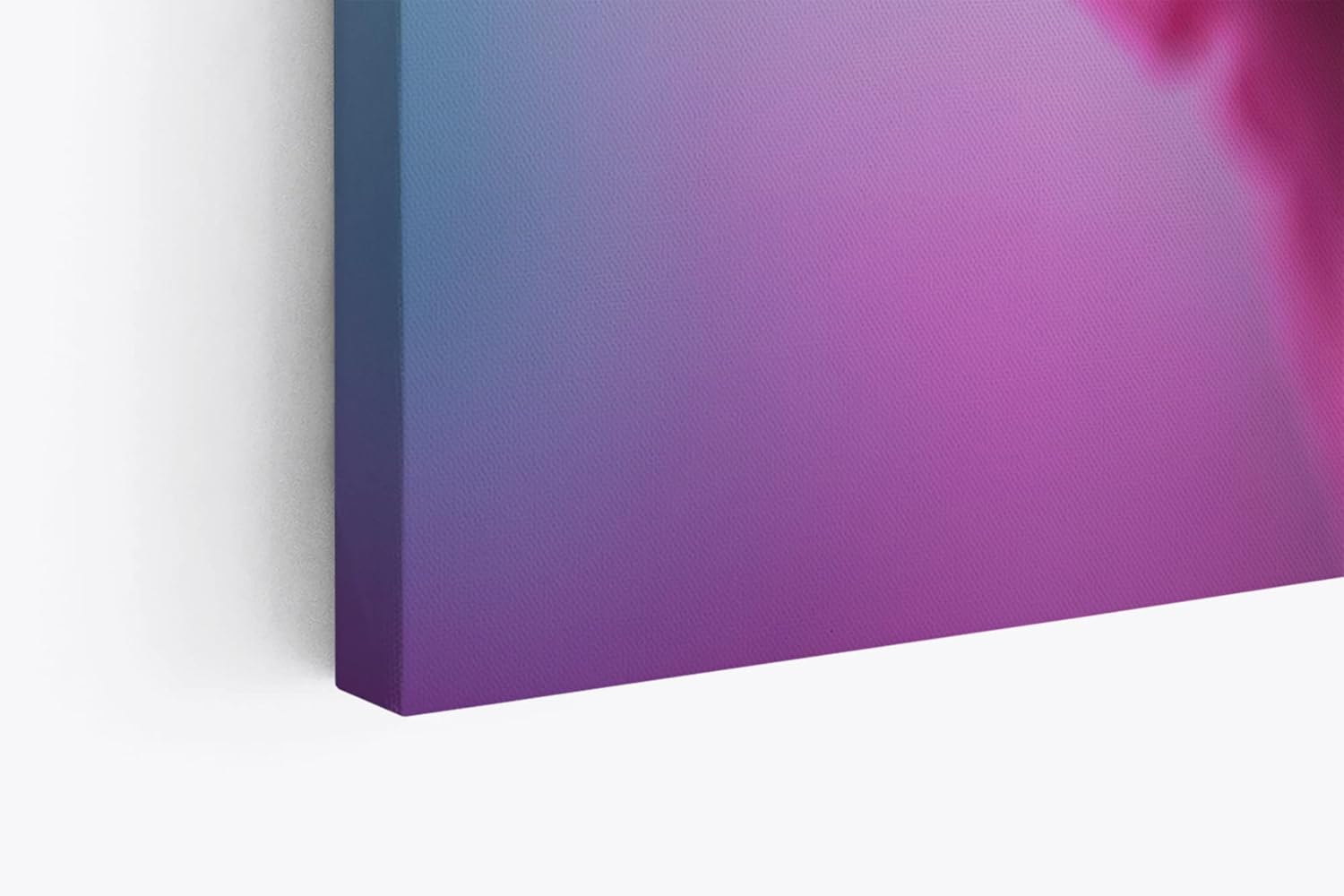 Paul Sinus Wandbild 120x80cm Rose Rosenblüte Rot Blume Blüte Kunstvoll Nahaufnahme