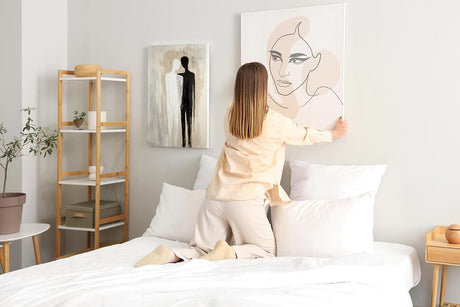 Paul Sinus 60x90cm Wandbild Starke Harmonie – Berührendes Fokuskunstwerk als Leinwandbild mit Holzrahmen