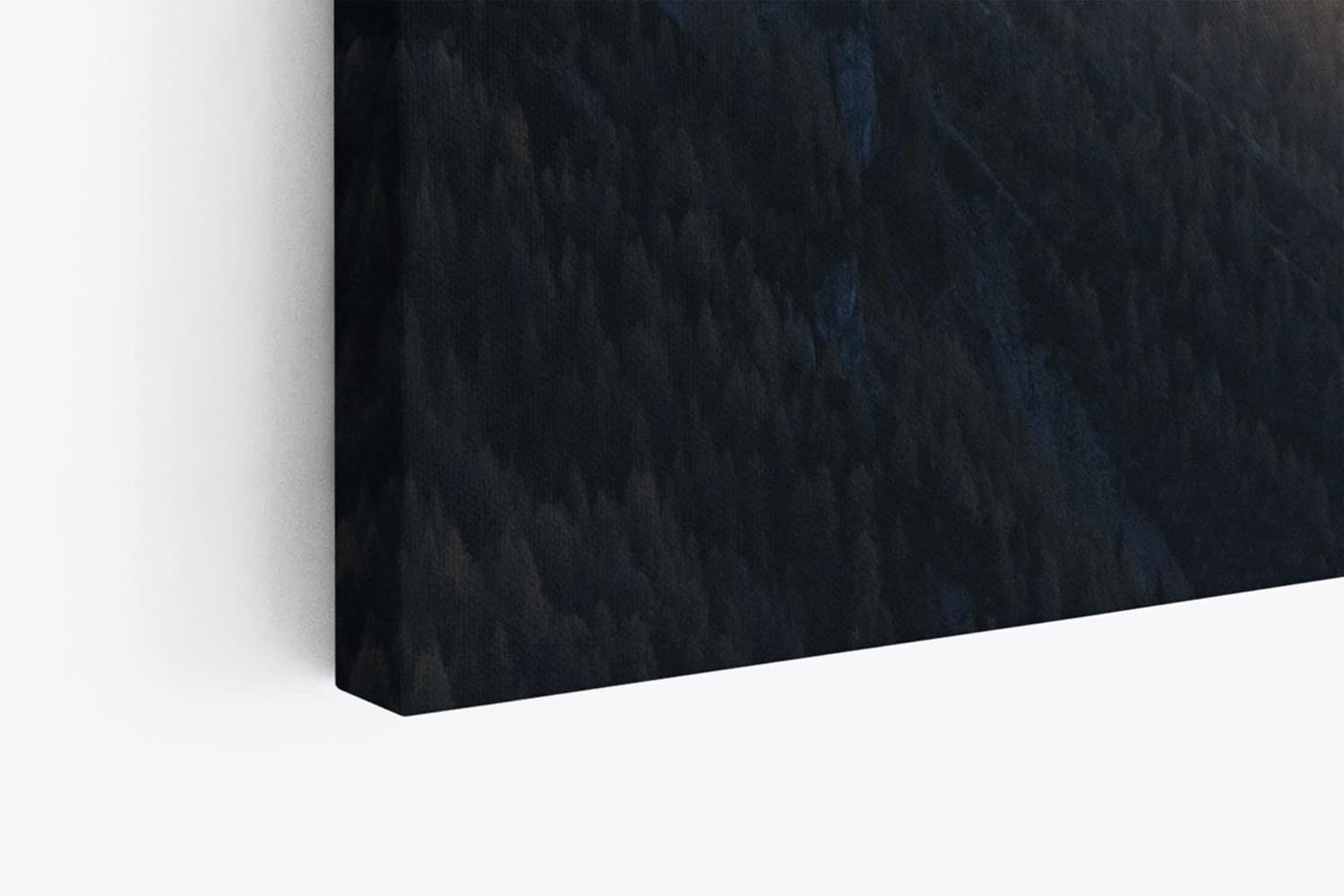 Paul Sinus Wandbild 120x80cm Berge im Nebel Dolomiten Italien Alpen Gebirge Nacht