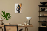 Paul Sinus 60x90cm Wandbild Magische Verbindung – Ausdrucksstarke Umarmung als emotionales Kunstwerk für deine Raumgestaltung