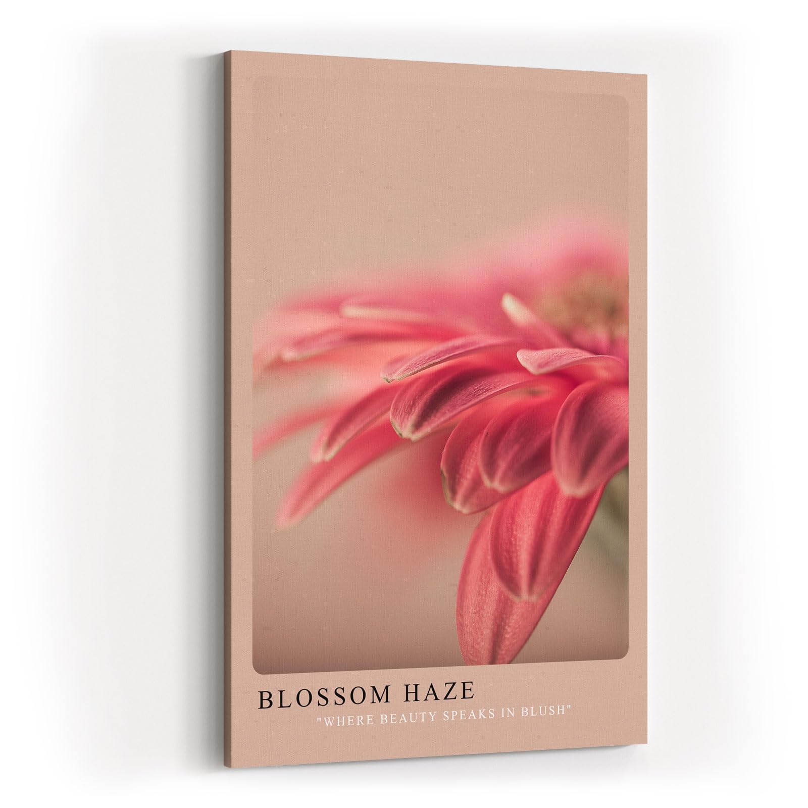 Paul Sinus Kunstdruck 40x60cm Blossom Haze – Zartrosa Blütentraum mit weichem Fokus