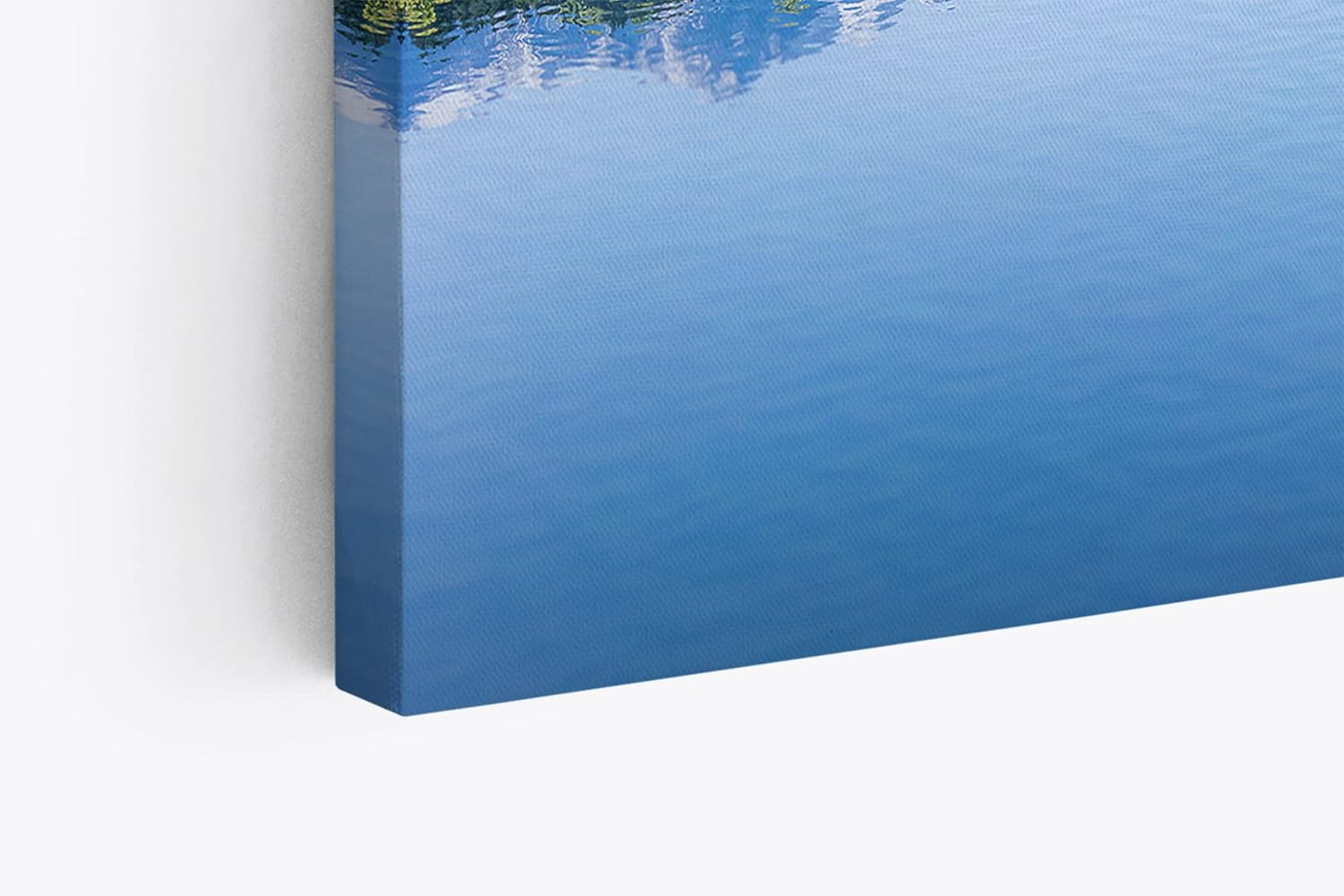 Paul Sinus Wandbild 120x80cm Alpen Alpensee Österreich Blau Natur Sonnenschein